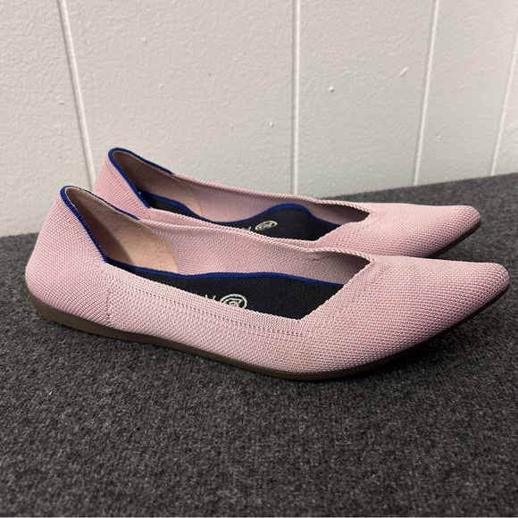 Rothy’s The Point Womens Flats Pink Size 8.5W - Picture 3 of 9
